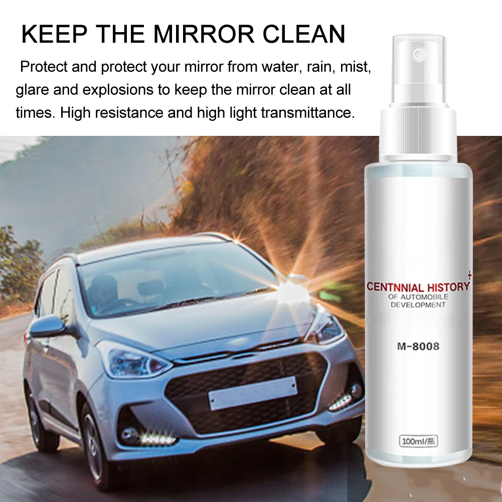 

100ml Diving Supplies Outdoor Portable Liquid Defogger Car Window Windshield Glasses Winter Increase Visibility Anti Fog Spray