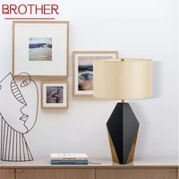brother led lamps for modern bedroom desk lights home decorative e27 dimmer paint table light foyer living room office