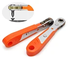 Мини Магнитный Трещоточный ключ 14 дюйма (шестигранный звездообразный ключ с двунаправленным управлением для инструментов с однойдвойной головкой для отвертки