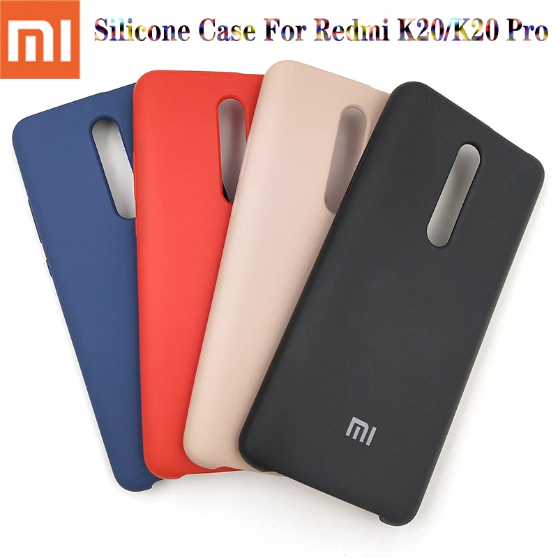 100% Оригинальный Xiaomi Mi 9T Pro Redmi K20 Silkly мягкий жидкий силиконовый чехол для телефона