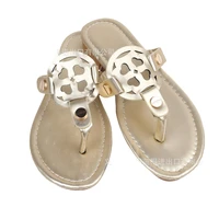 new luxury shoes slipper summer brand desinger pu leather womens sandal casual slides outdoor female flip flops