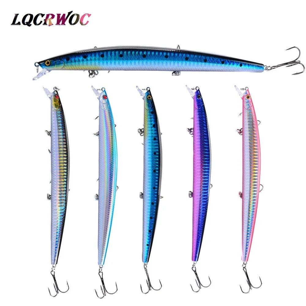 NEW HOT 18cm 24g Minnow fishing lure vibrating light swing noise hard tuna lures Ocean sea pesca tackle big fish baits swimbait