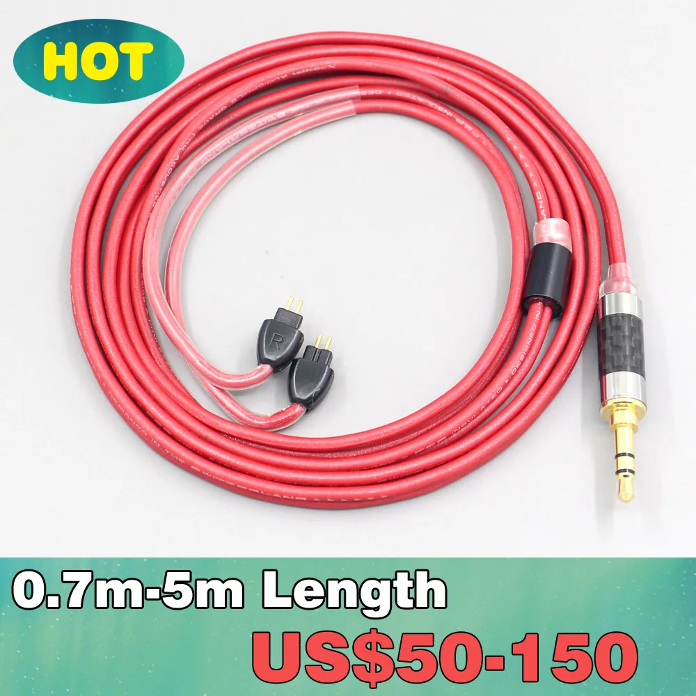 

Red 2.5mm 4.4mm XLR 99% Pure PCOCC Earphone Cable For HiFiMan RE2000 Topology Diaphragm Dynamic Driver LN007656