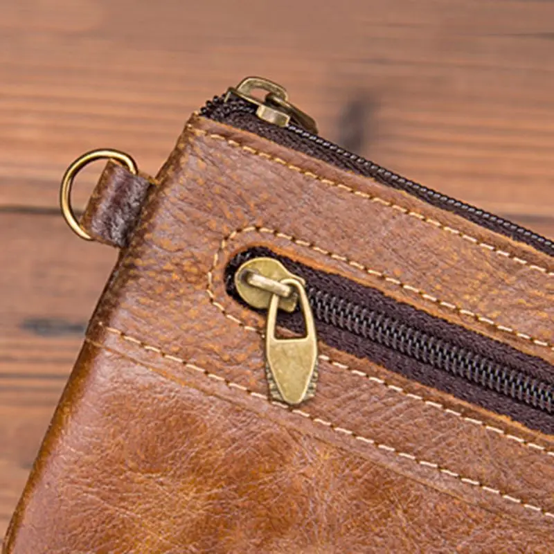 Высококачественный модный кожаный кошелек для монет женщин и мужчин карт клатч