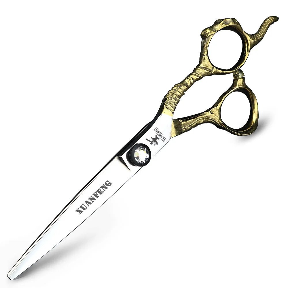 6 дюймов ножницы для стрижки волос и истончение Парикмахерская Япония 440C