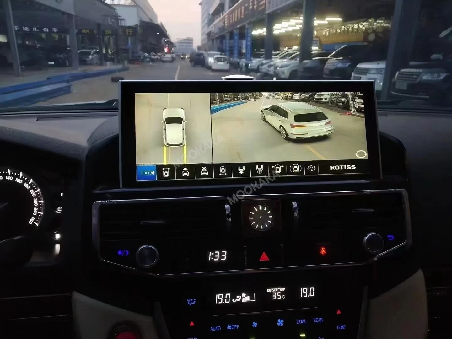 Android 12 для Toyota Land Cruiser LC300 2016-2020 Автомобильный мультимедийный плеер GPS-навигация