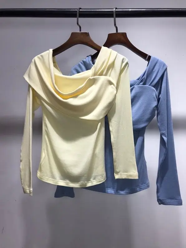 

women ZK01517 Fashion Tops & Tees 2021 Runway Luxury famous Brand European Design party style T-Shirts Women's Clothing