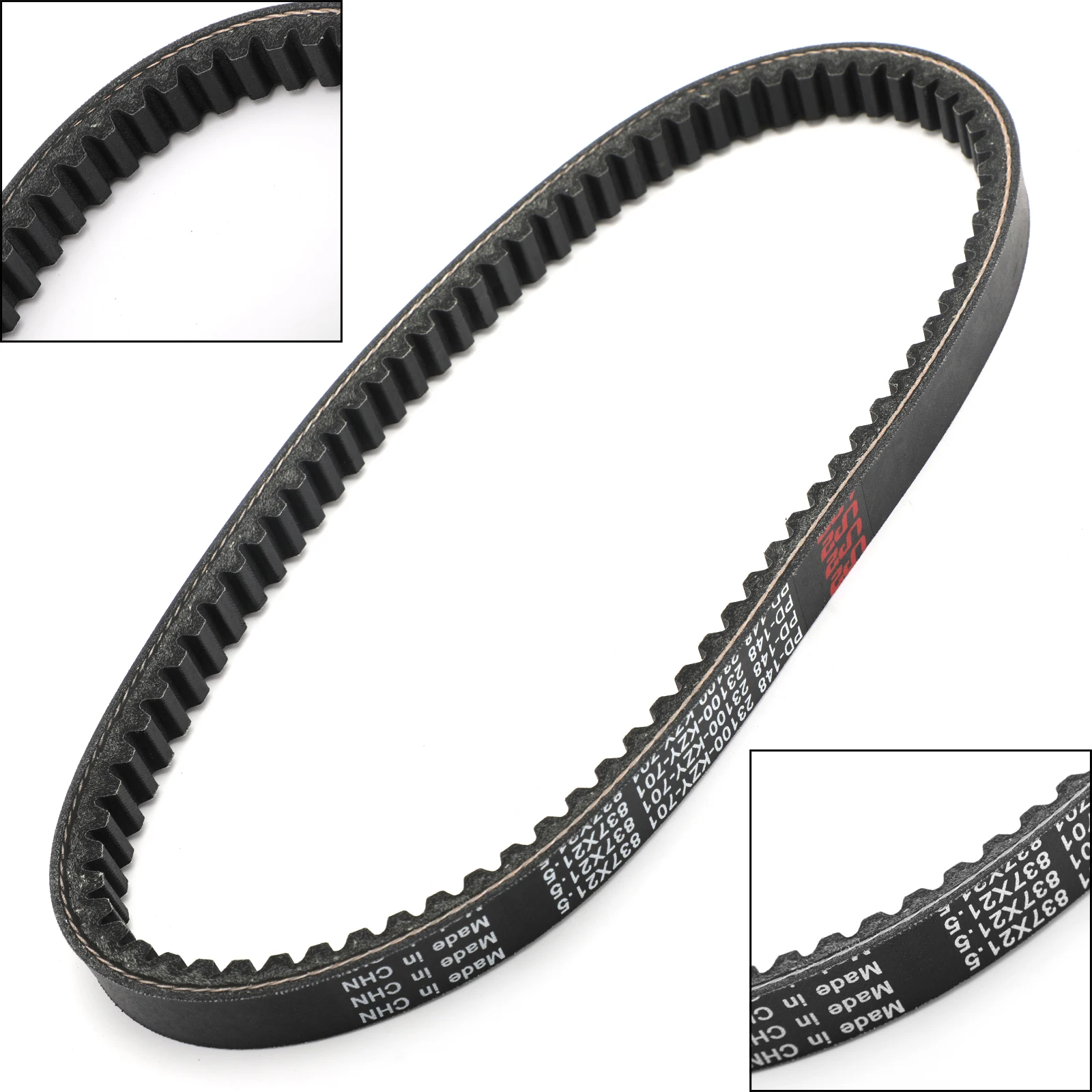 

Artudatech Drive Belt 837OC x 21.5W For Honda PCX150 PCX 150 2012 2013 152cc Repl.# 23100-KZY-701