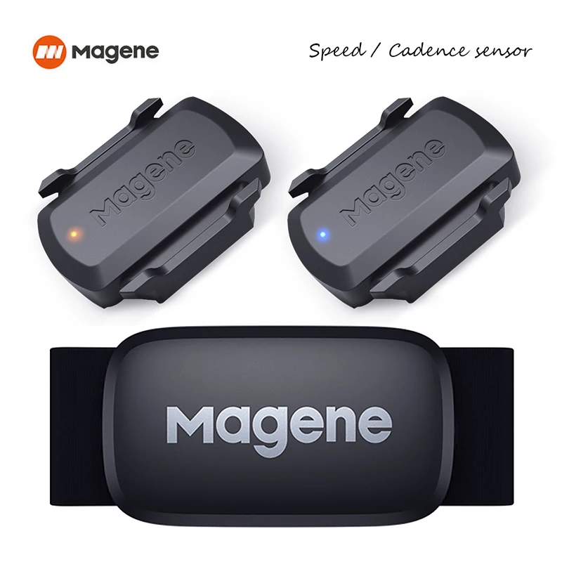 

Magene H64 Heart Rate Monitor S3 Dual Mode ANT+ Bluetooth Sensor Cadence &Speed Sensor ANT+ For Garmin Bryton XOSS Bike Computer