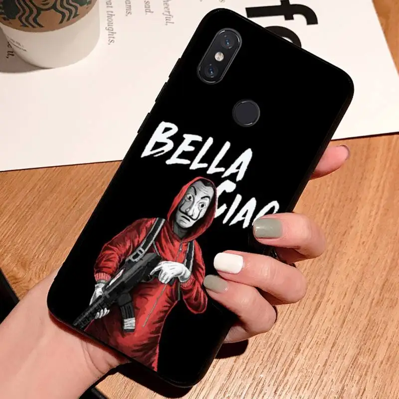 

Money Heist House Paper La Casa de papelhigh quality Phone Case shell For Xiaomi Redmi note 7 8 9 t k30 max3 9 s 10 pro lite
