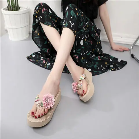 

Women Sandals Platform Sandals Flip-flops 2021 Summer Outdoor Casual Sandals Slipper non-slip Female Slippers Beach Shoes