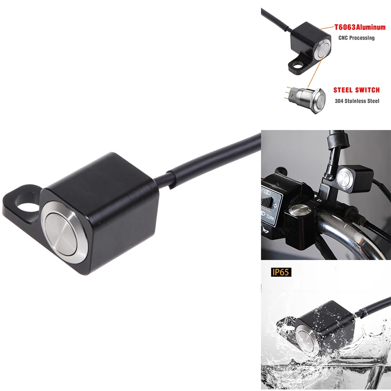 

Motorcycle Rear View Mirror Bracket Handlebar Switches Headlight Fog for Sport Dirt Electric Bike Moto