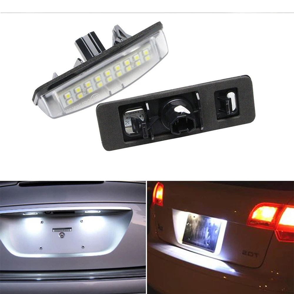 

Автомобильный светодиодный номерной знак для Toyota Camry 40 V40 XV40 Sienta 80 Prius Avensis Verso