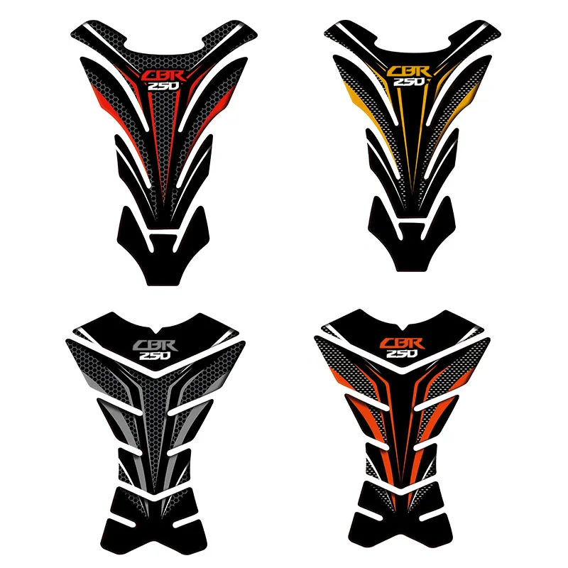 

3D Motorcycle Tank Pad Protector Stickers Case for Honda CBR250 CBR250R CBR250RR