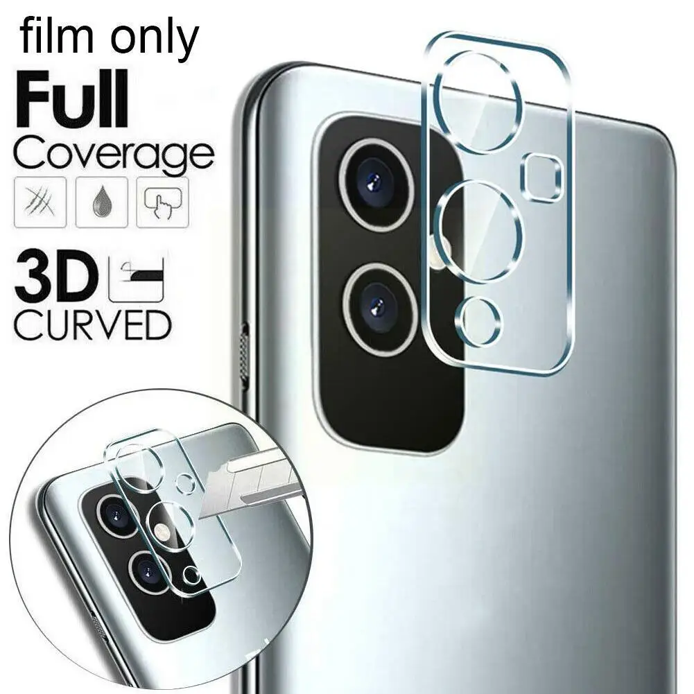 

1 Pc Tempered Film Camera Glass For One Plus 9pro For Oneplus 9 Full Cover Clear Camera Lens Tempered Glass Protector N3f2