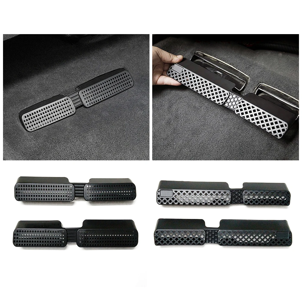 

For Audi Q5 2008-2021 Under Seat Floor Rear AC Heater Air Conditioner Duct Vent Cover Grill Outlet Cover Trim