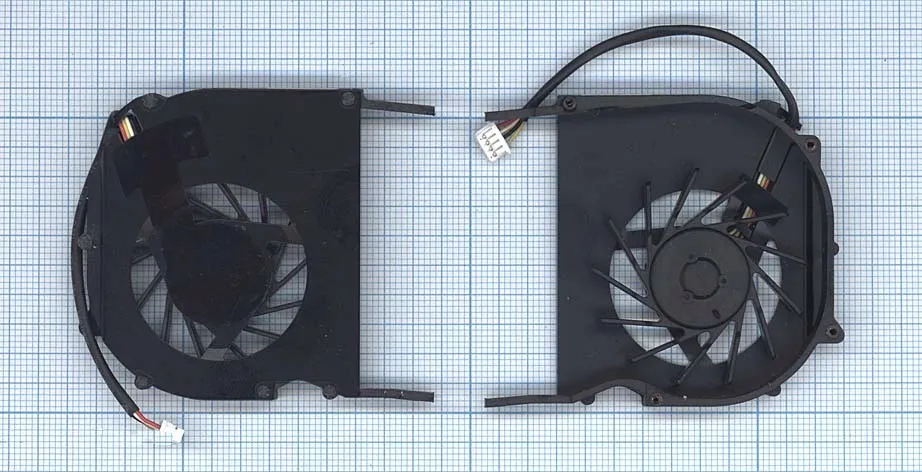 Вентилятор (кулер) для HP Compaq 2510p, 2510, p/n: 451731-001, ART3DOT2TATP063A, FOX3DOT2TATP063A (4-pin)