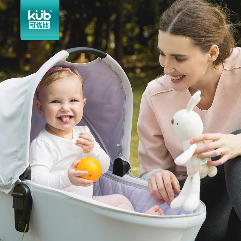 Детская коляска с высоким ландшафтом тележка одной рукой складная двусторонняя