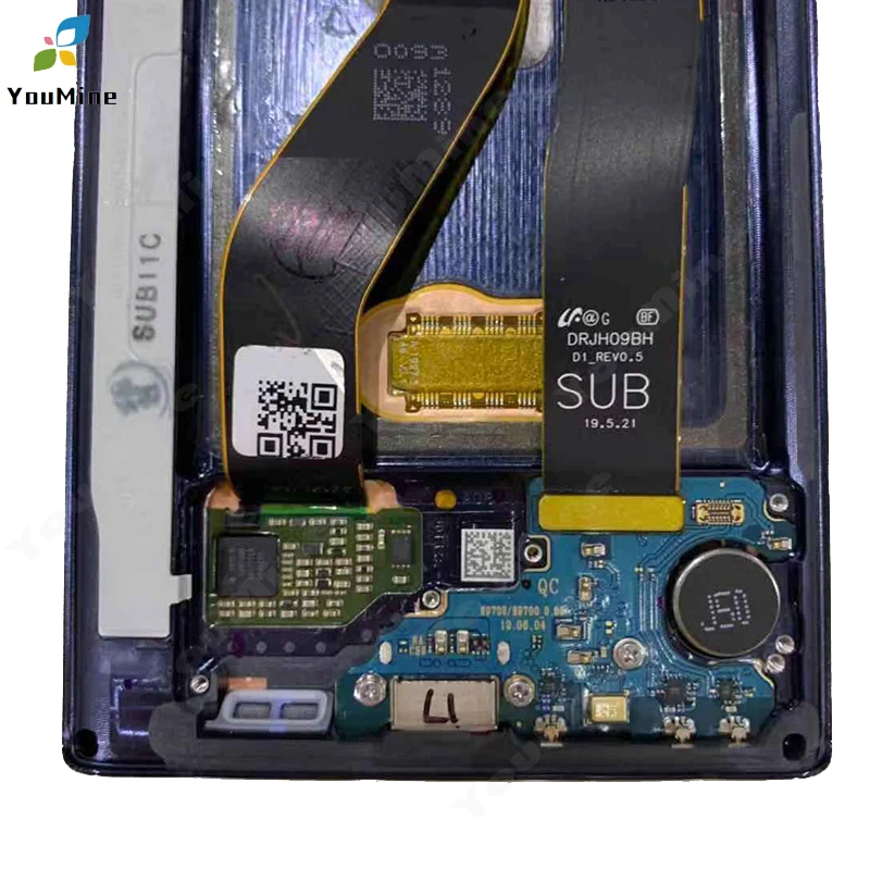 Для samsung Galaxy Note10 ЖК-дисплей сенсорный экран дигитайзер N970 N970F с рамкой для samsung note10+ lcd N975 Note10 Pro lcd
