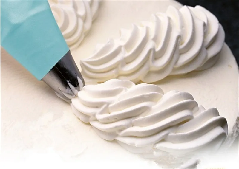 

Reusable Silicone Pastry Bag Icing Piping Bags Cream Cake Bake Decorate 5 size can be choose