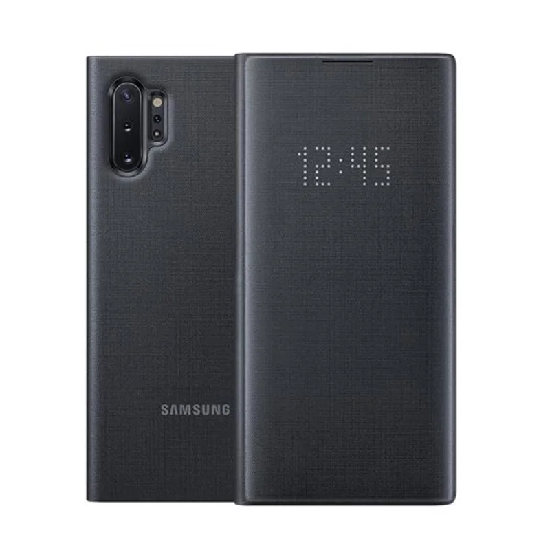 Samsung оригинальный LED умный чехол для телефона GALAXY Note 10 Note10 Plus Тонкий флип