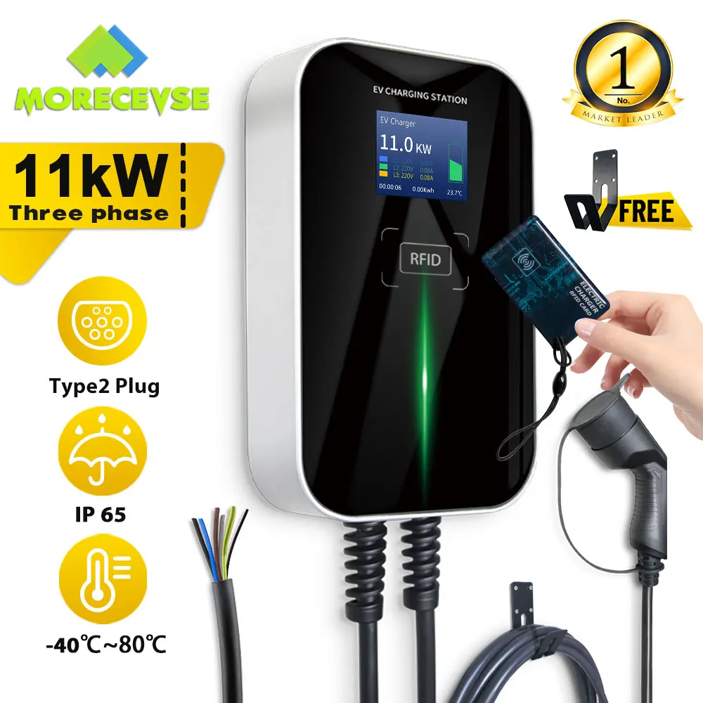 Morec EV Charger RFID Electric	