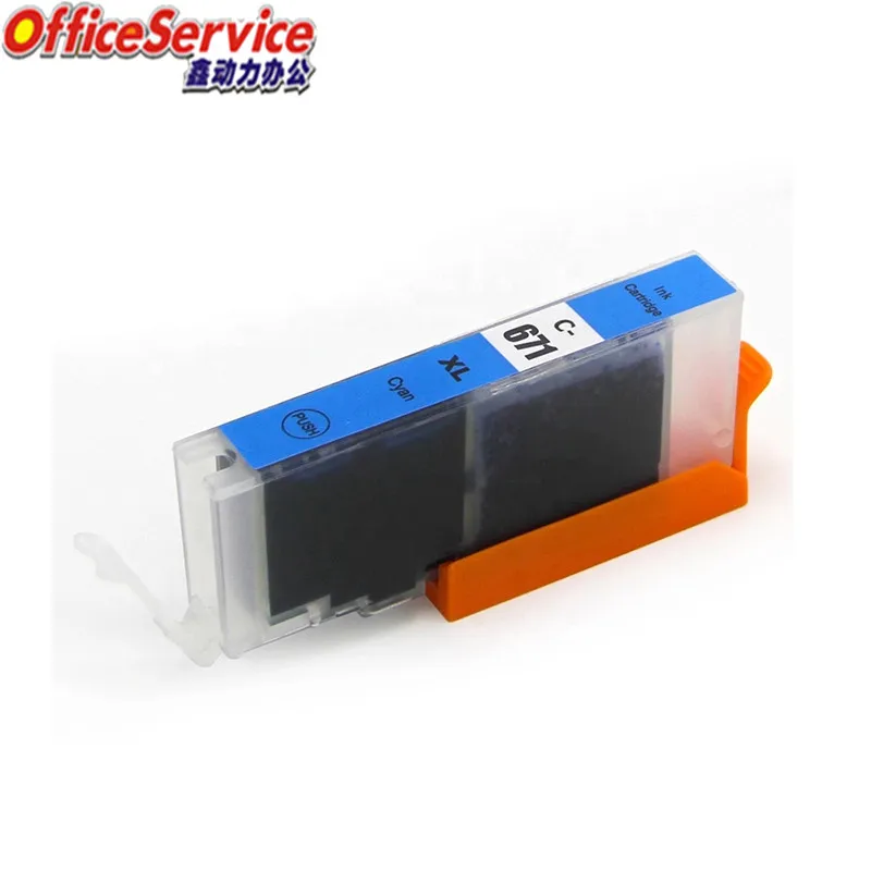 PGI670 CLI-671 PGI-670 PGI-670XL картридж с чернилами совместимый для принтера Canon MG5766 MG6860 MG5760