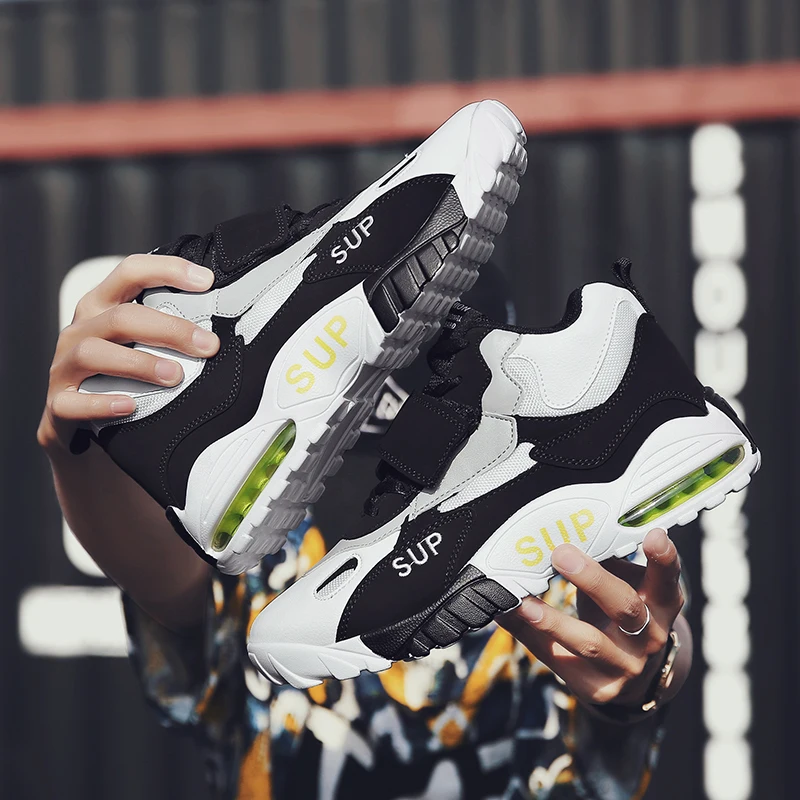 2019 Летняя обувь мужские повседневные пропускающие воздух кроссовки для