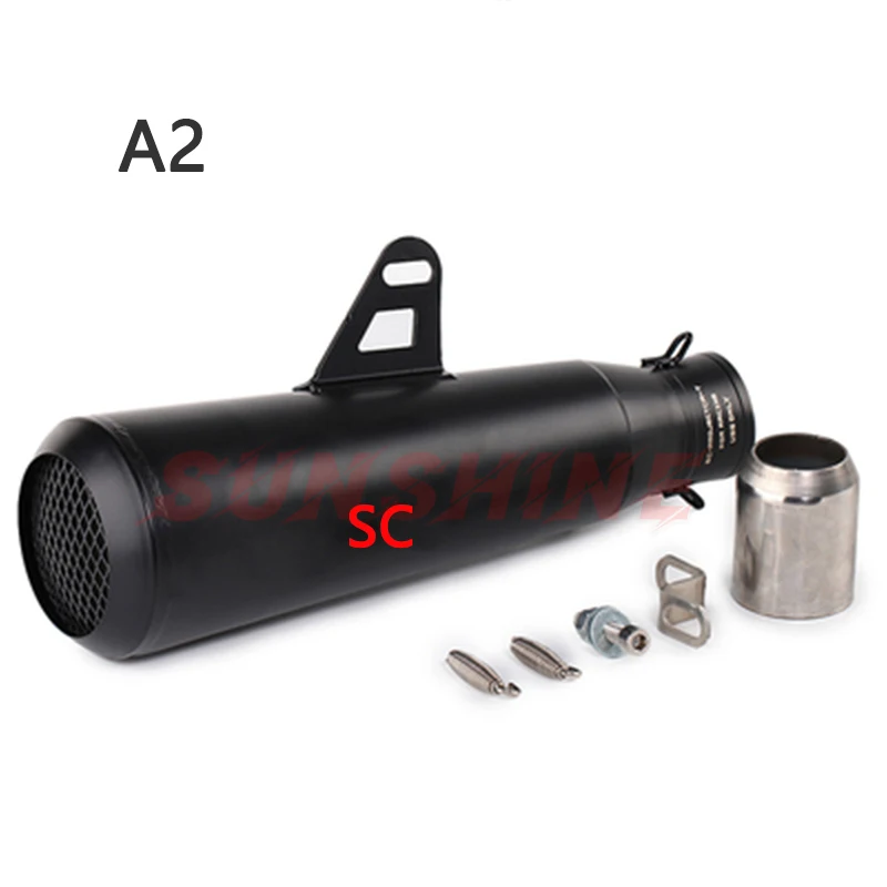 Универсальный выхлопной мотоцикл выхлопная труба для мотоцикла R1 K7 K8 K11 MT03 MT07 CBR400