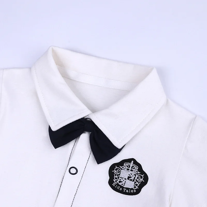 New Baby Bodysuits Beard Sailor Design Boys Gilrs Rompers Cotton Short Sleeve Toddler |
