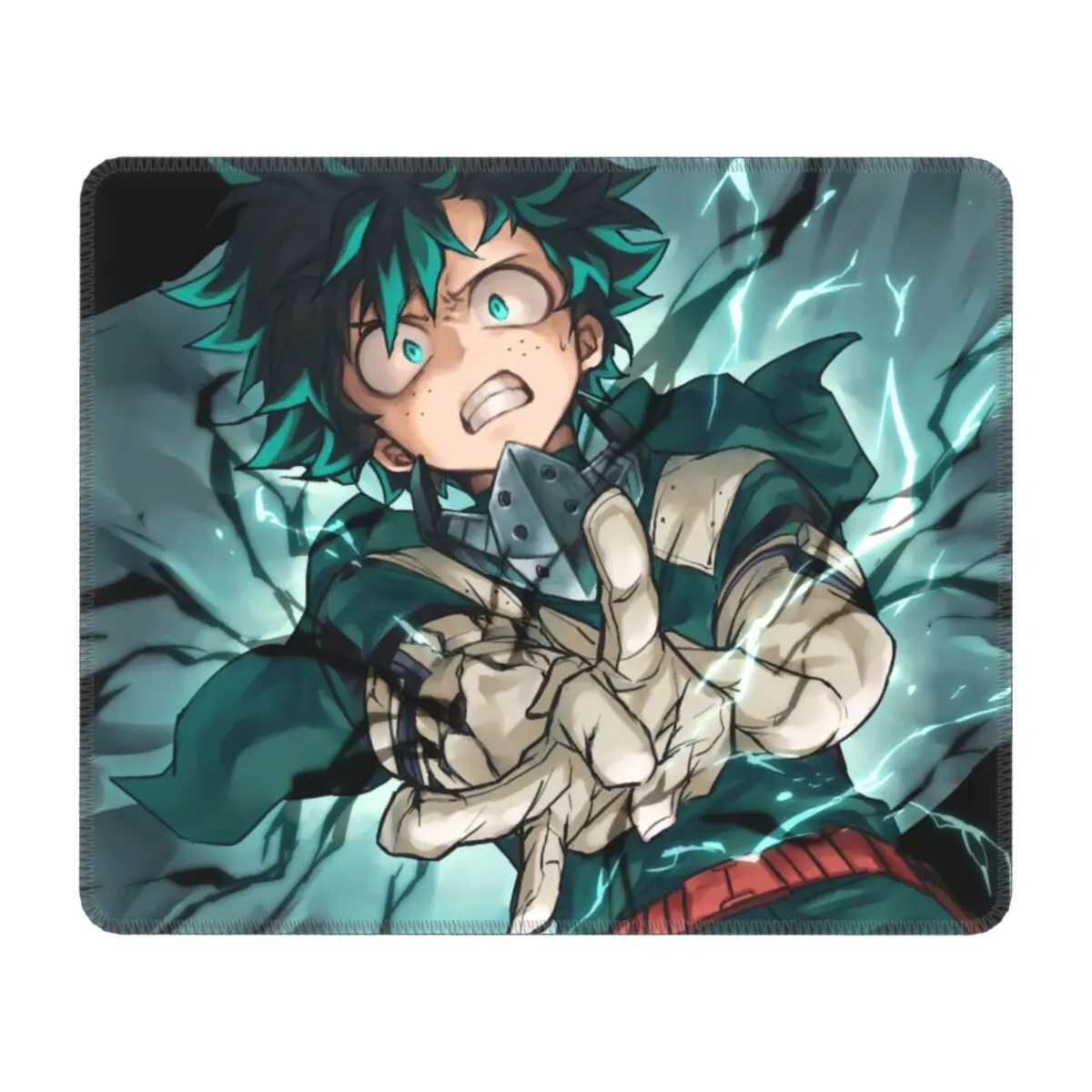 

Izuku Midoriya Anime Mouse Pad Square Anti-Slip Rubber Mousepad for Gaming Computer Table Pads My Hero Academia Deku Mouse Mat