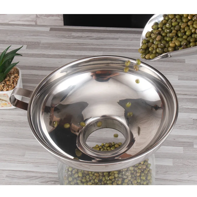 2 шт. консервная Воронка Из Нержавеющей Стали с широким горлышком воронка