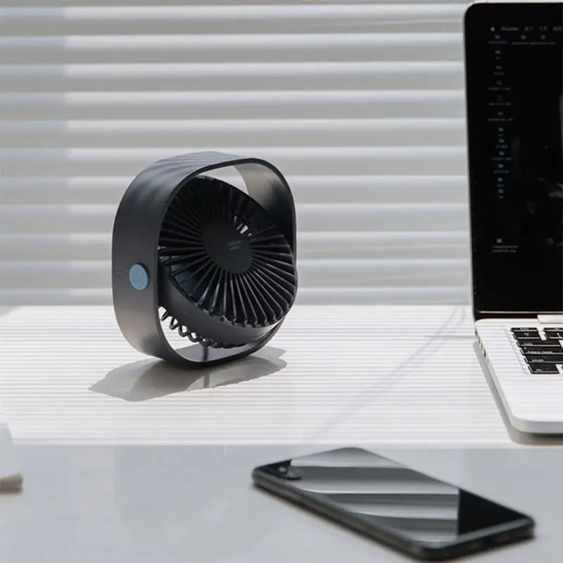 

Portable Cooling USB Desktop Fan 3 Speed Personal for Office Household Traveling