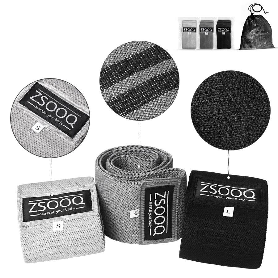 Эластичные ленты для фитнеса 3 шт. в комплекте | Спорт и развлечения