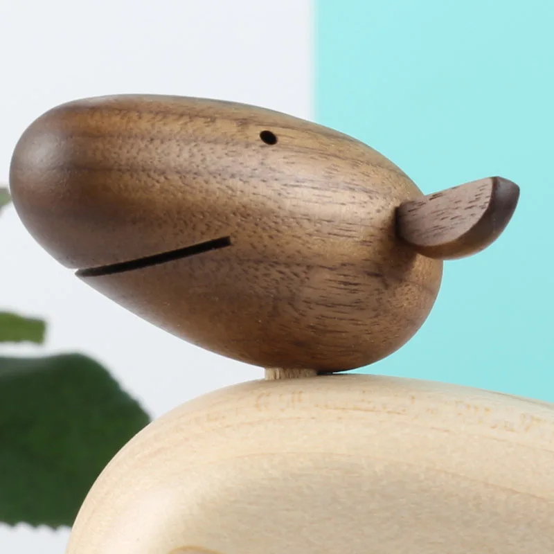 Скандинавские абстрактные Stlye деревянные фигурки овечки мутоны миниатюрные