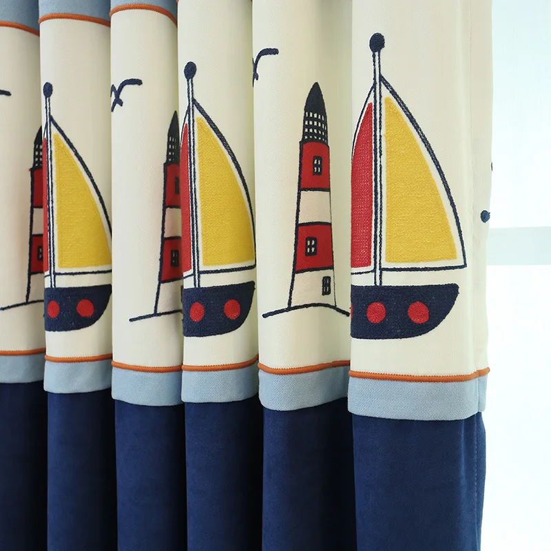 Новинка 2019 занавеска для детской комнаты в средиземноморском стиле плавающее