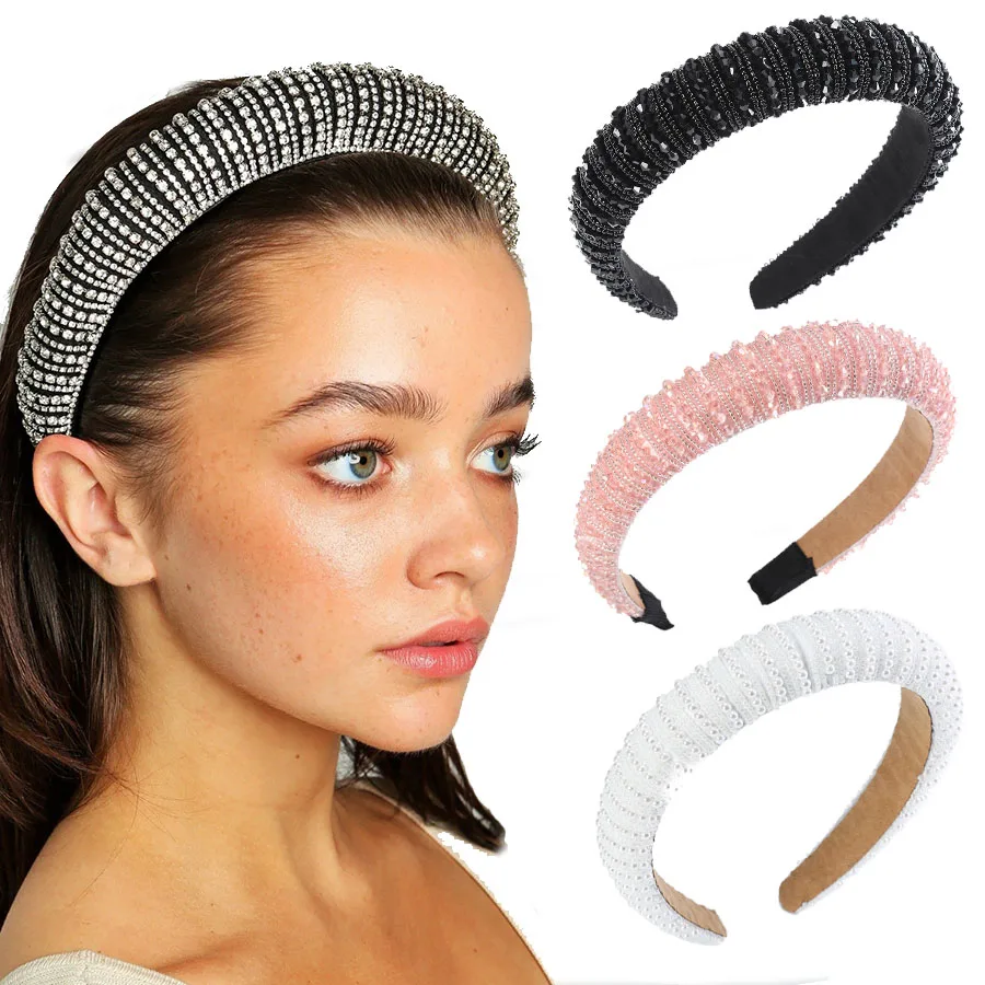 Haimeikang женский головной убор Со стразы элегантный винтажный модные женские