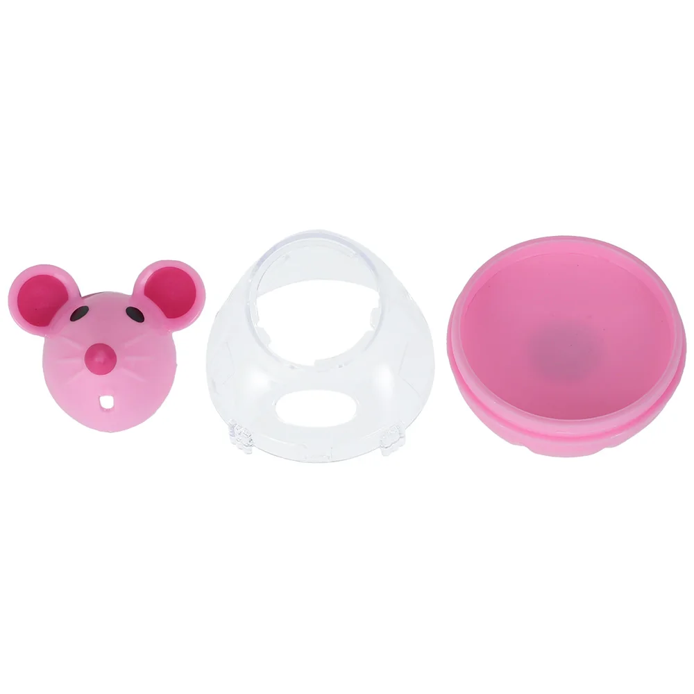 

Mini Cute Mouse Shape Pet Feeder Bowl Cat Treat Toy Rolling Leakage Dispenser Bowls Playing Training Toys for Cats Kitten
