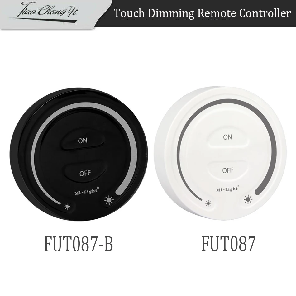 

Сенсорный приглушаемый пульт дистанционного управления FUT087, 2,4 ГГц, беспроводная передача, яркость, регулируемое расстояние управления 30 м