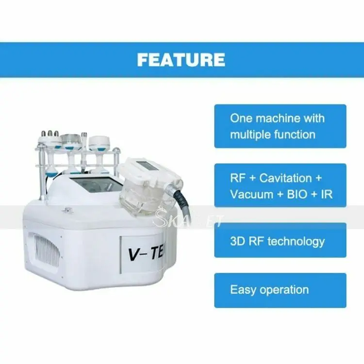 V10 вакуумной липосакции RF лифтинг лица морщин удаление жира растворения 40k
