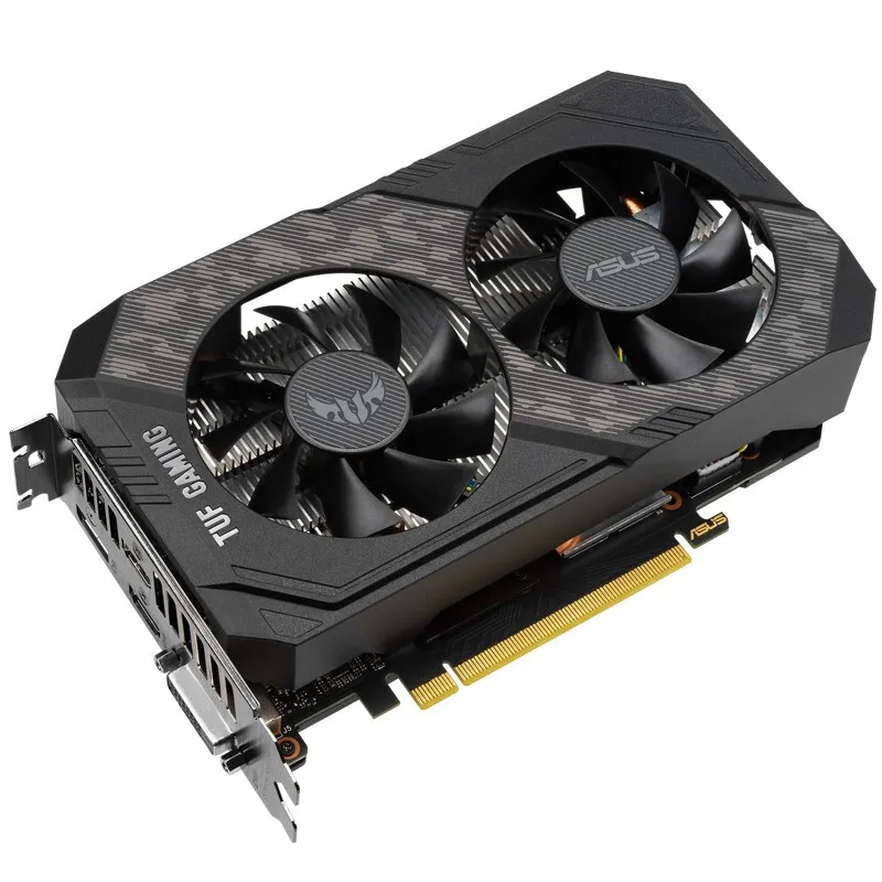 Б/у игровые видеокарты ASUS TUF GTX 1660 TI 6 ГБ GTX1660Ti GPU графическая карта - купить по