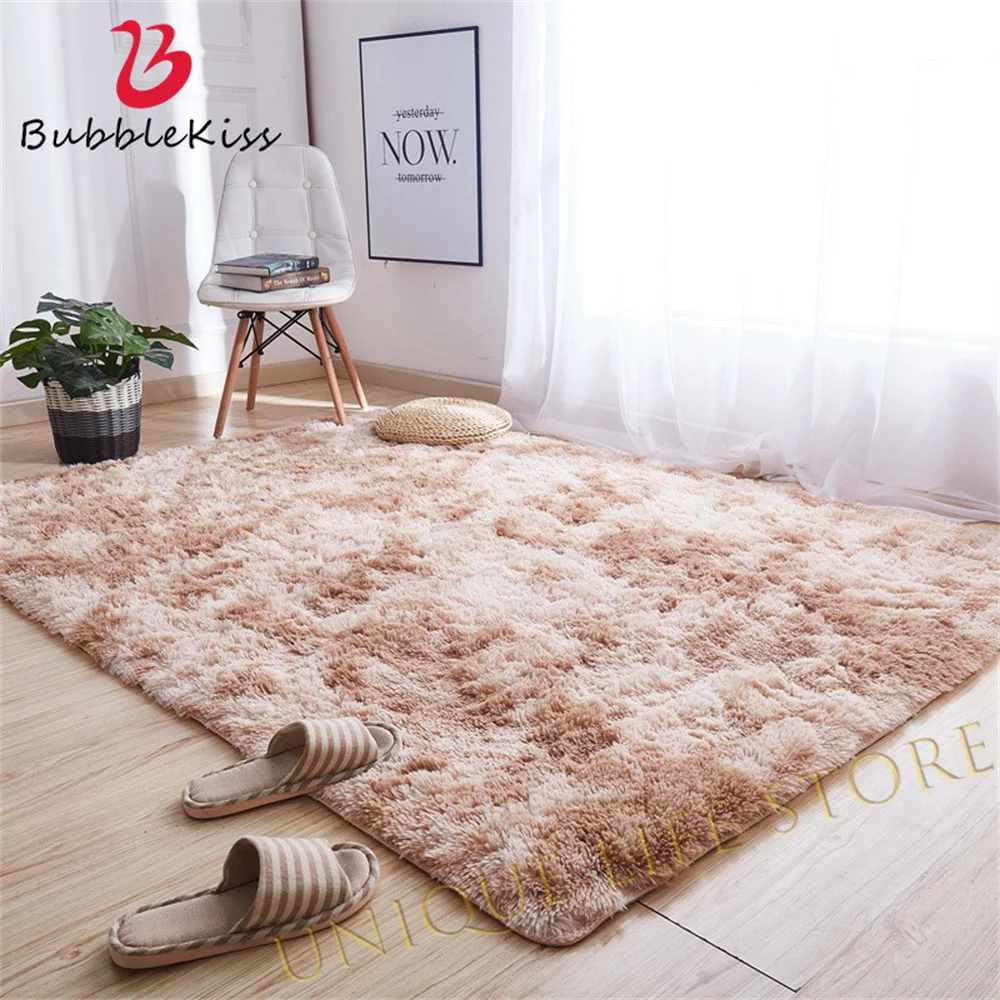 

Plush Carpets For Living Room Shaggy Fluffy Fur 4cm Thicker Soft Sponge Velvet Area Rugs Home Decor Floor Mat Salon