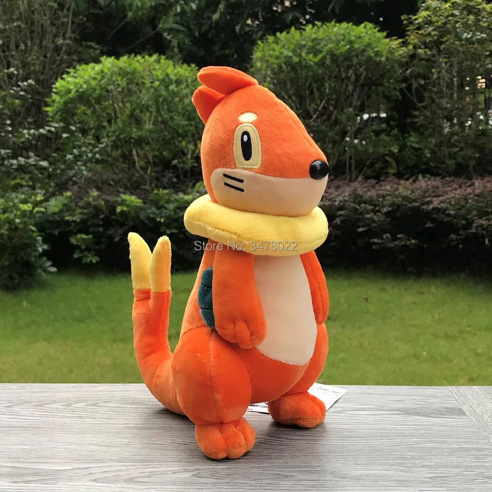 Милая плюшевая игрушка с биркой из аниме Buizel 10 дюймов мягкая фильма Weasel | Игрушки