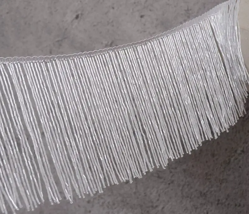 Тяжелая Длинная кисточка 16 см бисерные кружевные аксессуары сделай сам вечернее