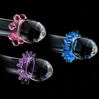 Увеличенное и увеличенное кольцо для пениса, силиконовое кольцо для пениса, кольцо для пениса случайного цвета, новые секс-игрушки для пар