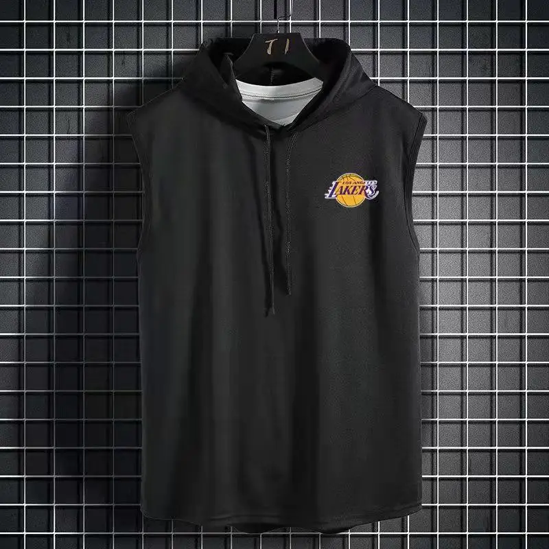 

Новинка 2021, компрессионные колготки, Майки для тренажерного зала, быстросохнущая спортивная рубашка без рукавов, Мужская одежда для фитнес...