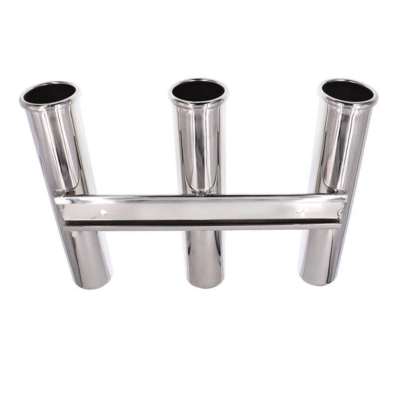 Держатель для удочки лодки из нержавеющей стали с 3 трубками морской яхты