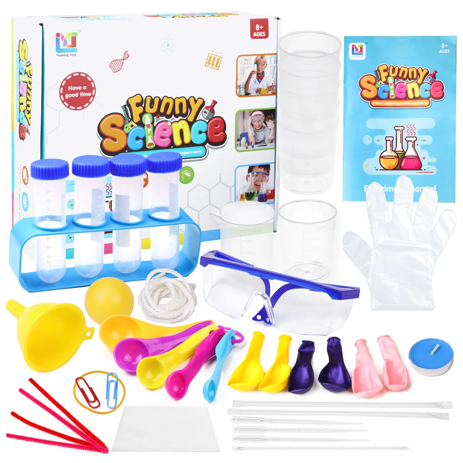 Детский набор для научных экспериментов сделай сам 42 шт. игрушка научного