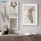 Абстрактный песок пустыня осень цветок природный пейзаж скандинавский постер на холсте Печать настенная живопись пейзаж картина украшение для дома