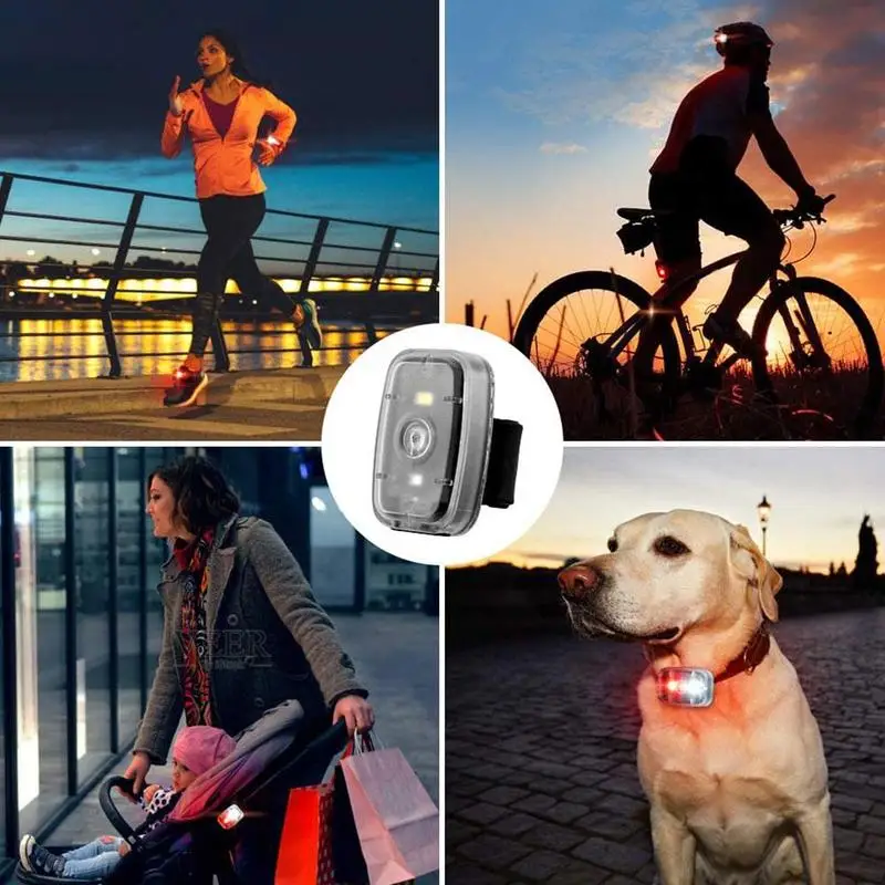 

Mountain Bike Tail Light Bicycle Light Helmet Light Charging USB Safety Running Night Balance Light Car Light T6G2